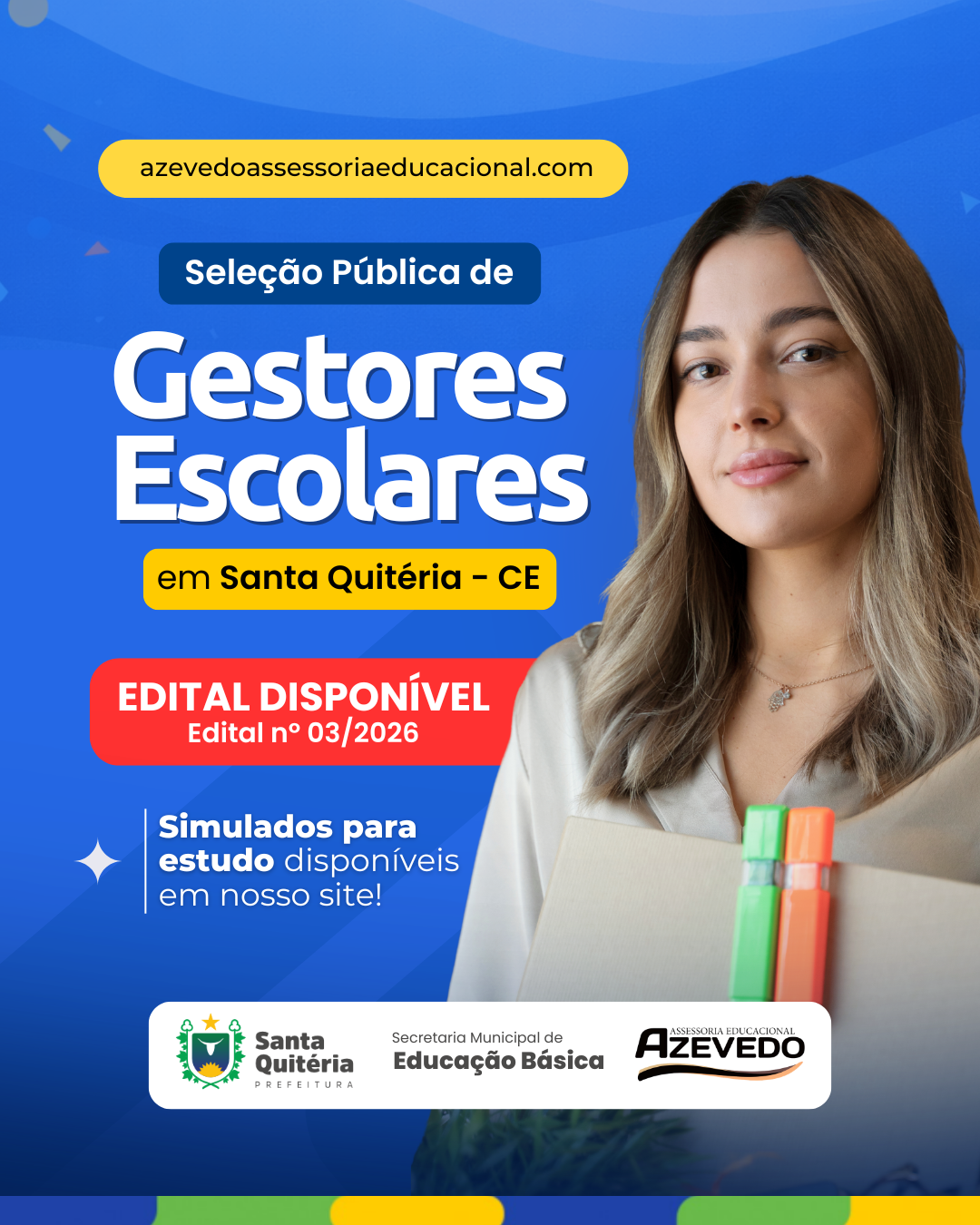 SELEÇÃO PÚBLICA DE GESTORES ESCOLARES DE SANTA QUITÉRIA